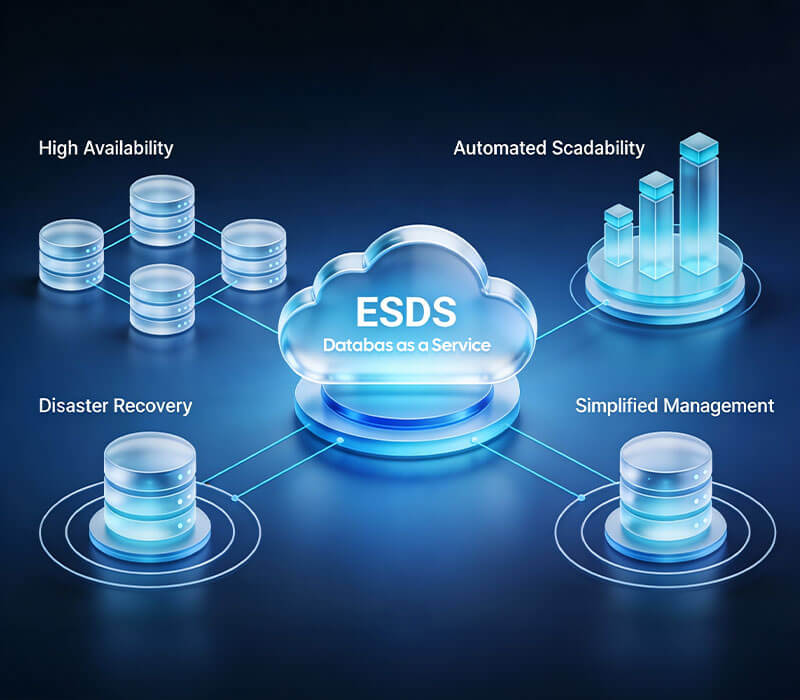 ESDS DBaaS offerings supports