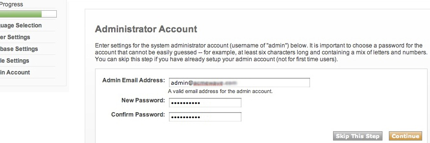 Administrator Account