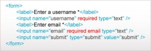 HTML4 Label