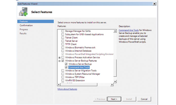 Data Protection The Base Backup In Windows Server 08 R2