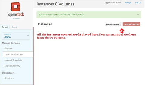 Instances and Volumes