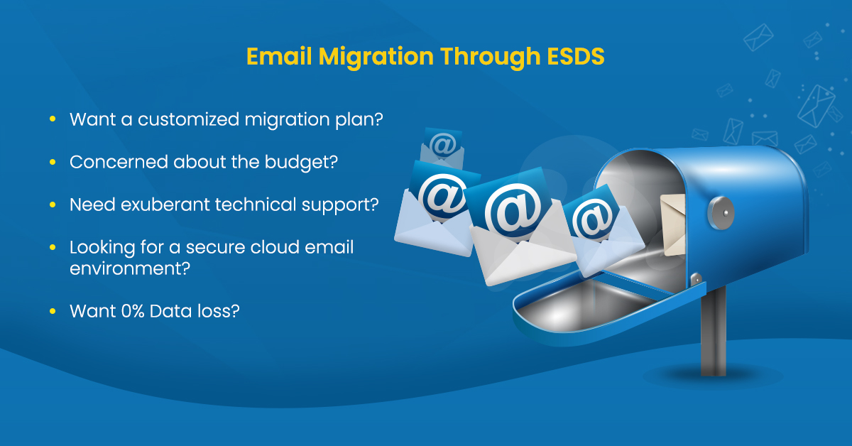Email Migration through ESDS