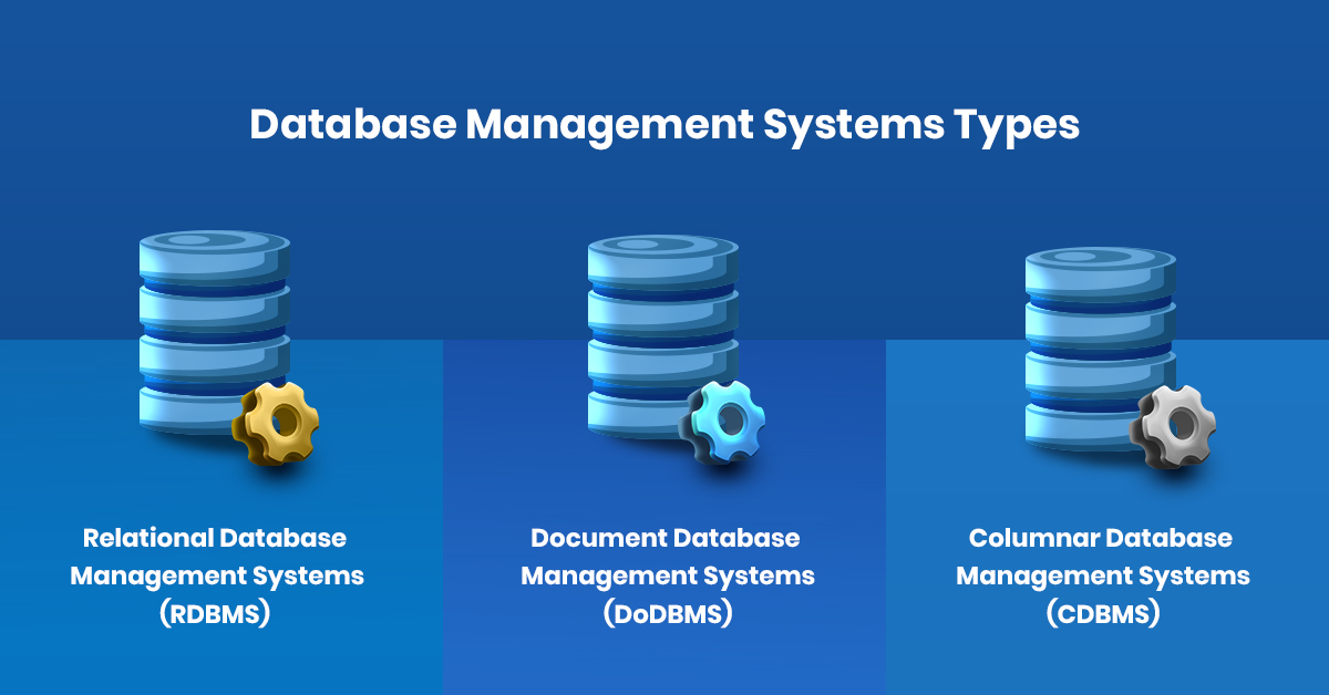 Database management systems types