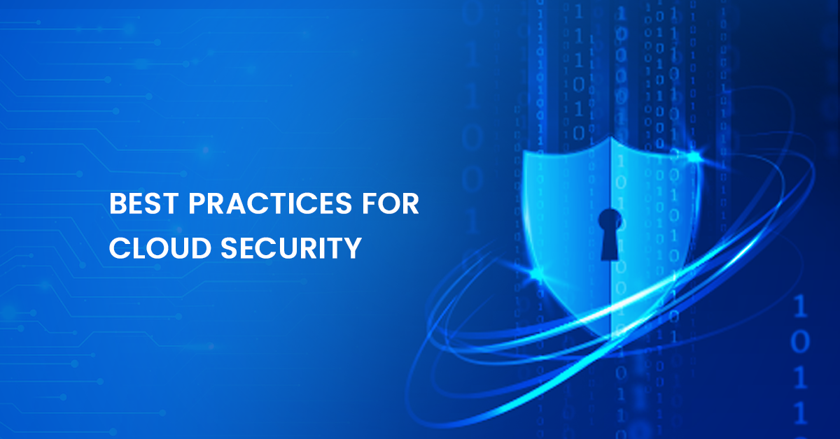 Best Practices for cloud security