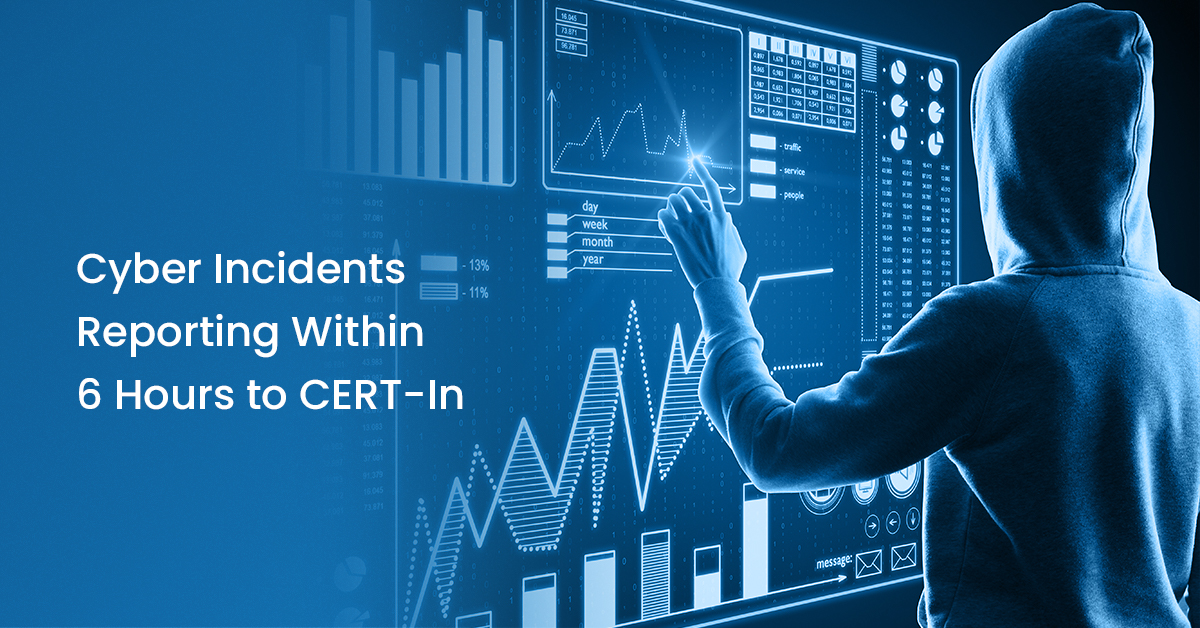cyber incidents reporting within 6 hours to CERT-In