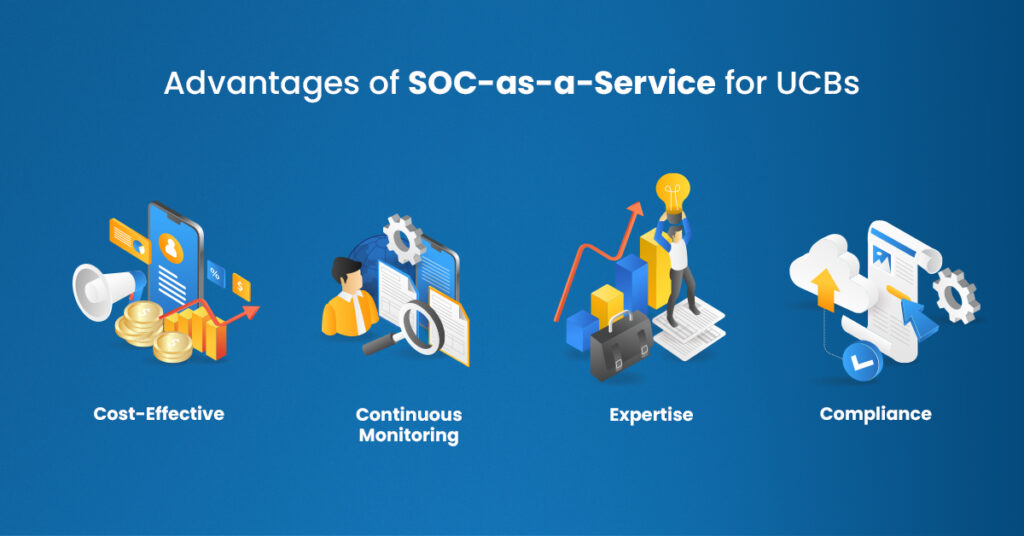 Advantages of SOC-as-a-service for UCBs