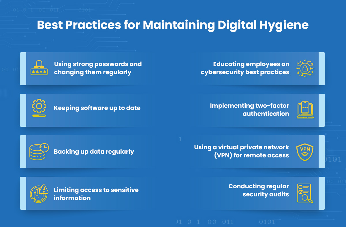 best practice for maintaining digital hygiene