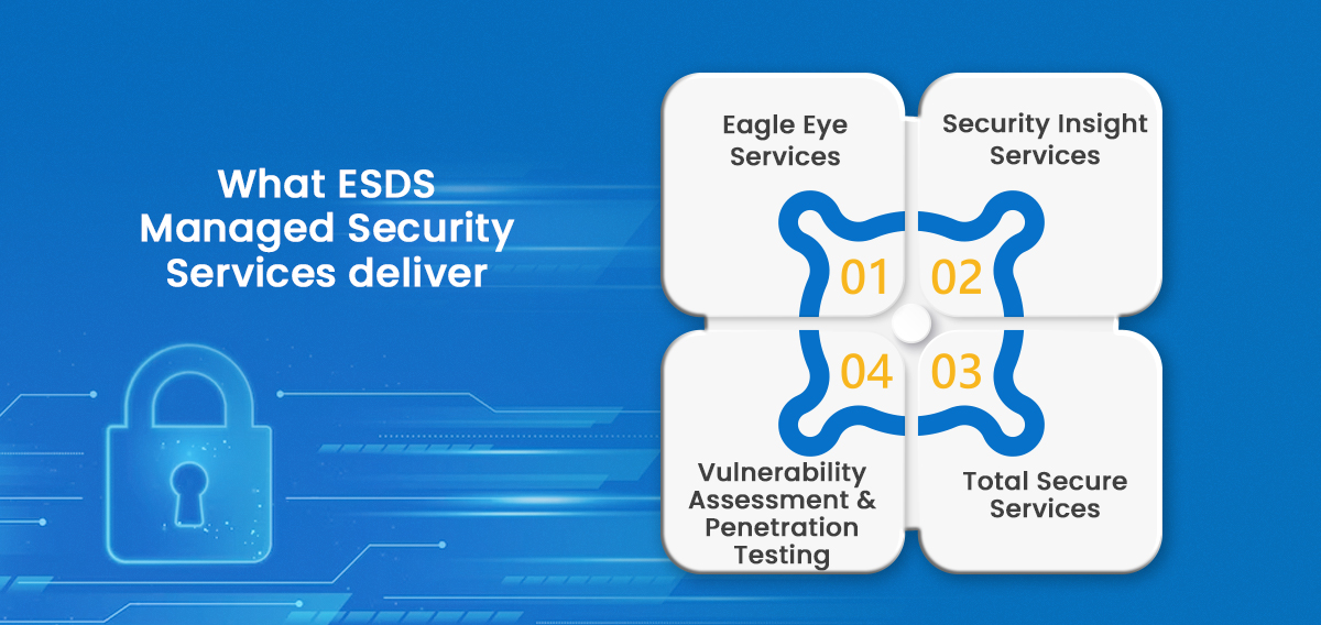 what ESDS managed Security Services deliver