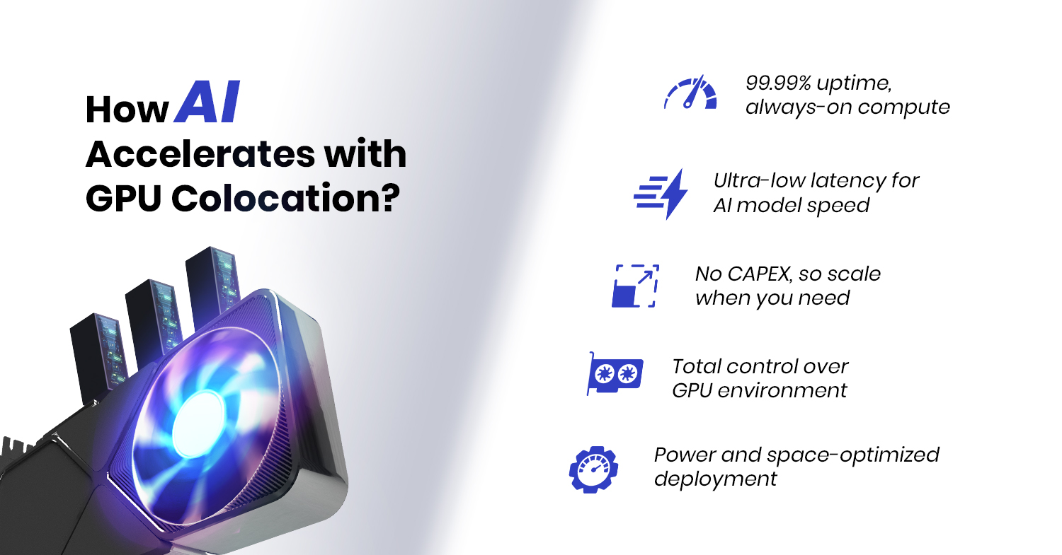 What Are the Key Advantages of Colocating GPU Servers for AI Applications?