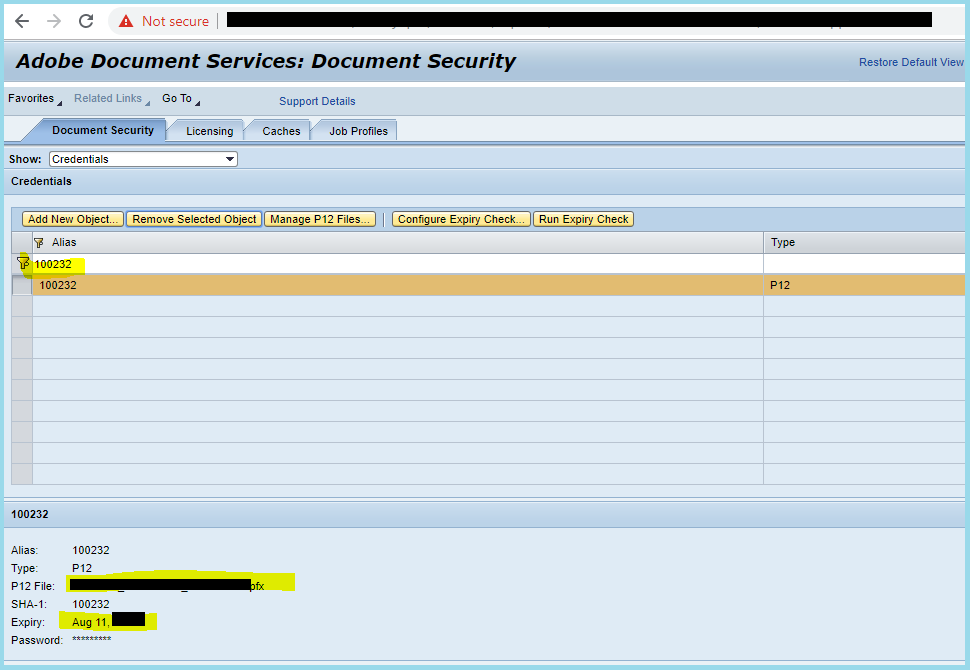 Steps to upload Digital Signature in the SAP portal 10