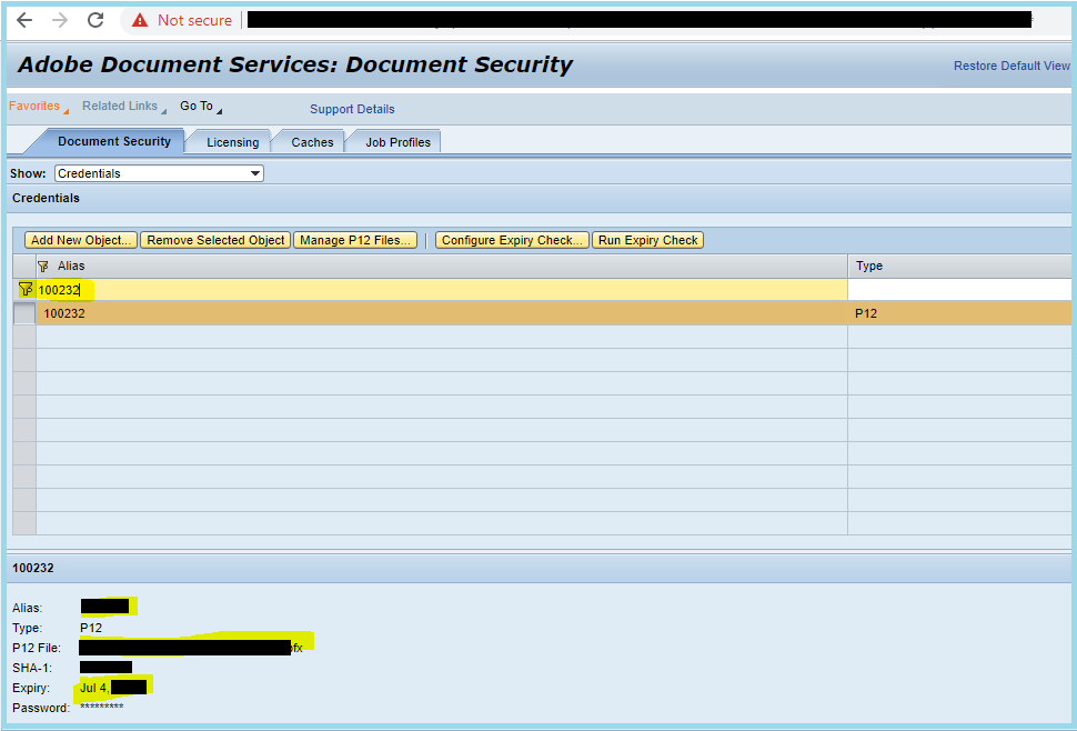 Steps to upload Digital Signature in the SAP portal 9